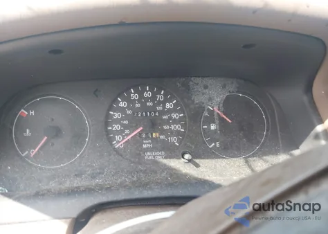 1997 Toyota Corolla Dx z USA, uszkodzony, nr VIN 1NXBB02E2VZ591343